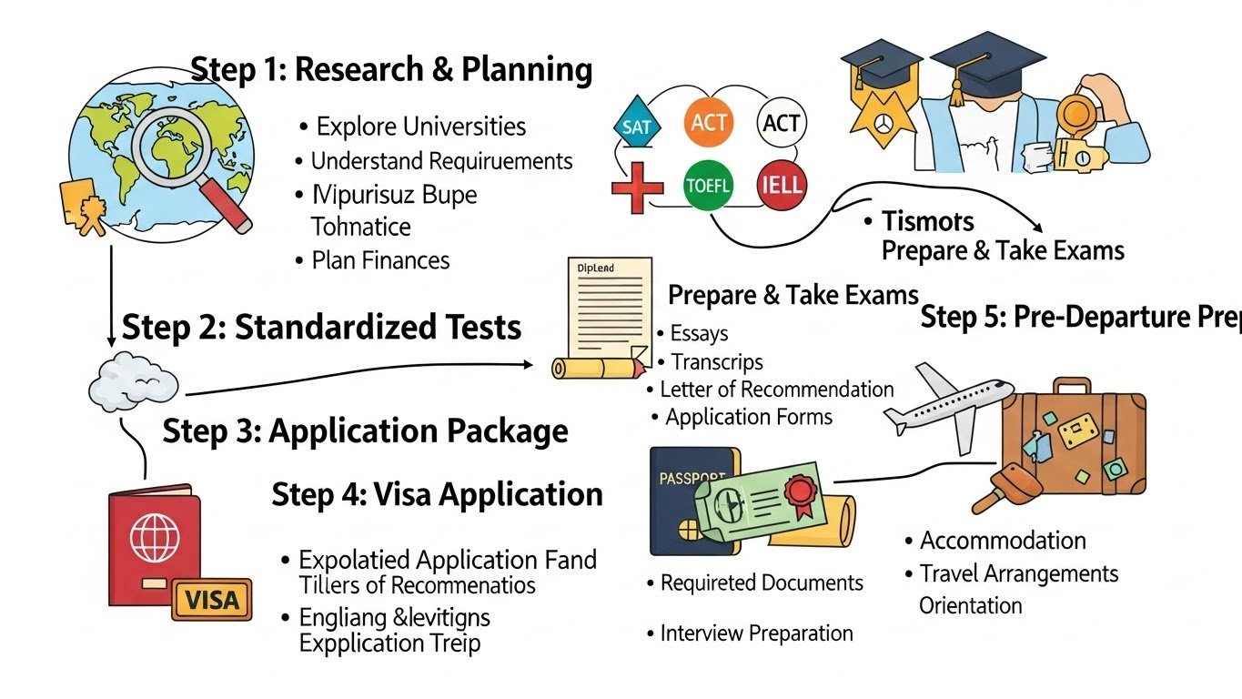 How to Get Admission in USA 2026