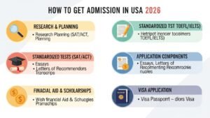 How to Get Admission in USA 2026
